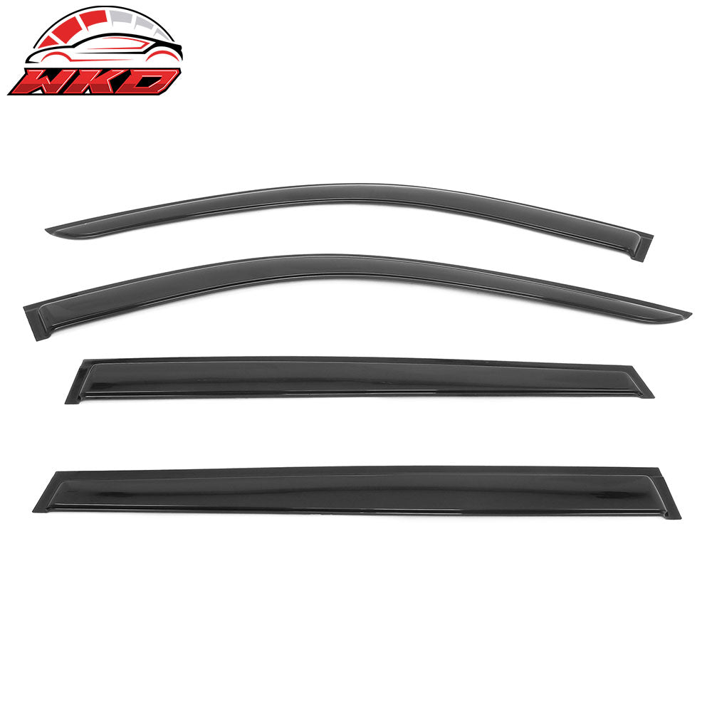 Fits 24-25 Lexus TX350 Toyota Grand Highlander Window Visors Deflectors Tape-On