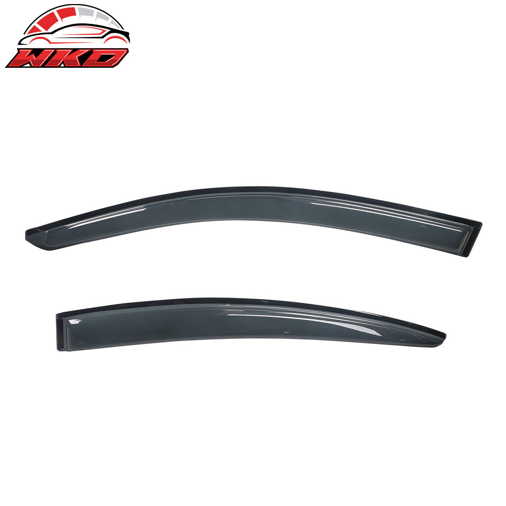 Fits 04-09 Mazda 3 Sedan 4Dr Side Window Visors Acrylic Sun Rain Deflector 4PCS