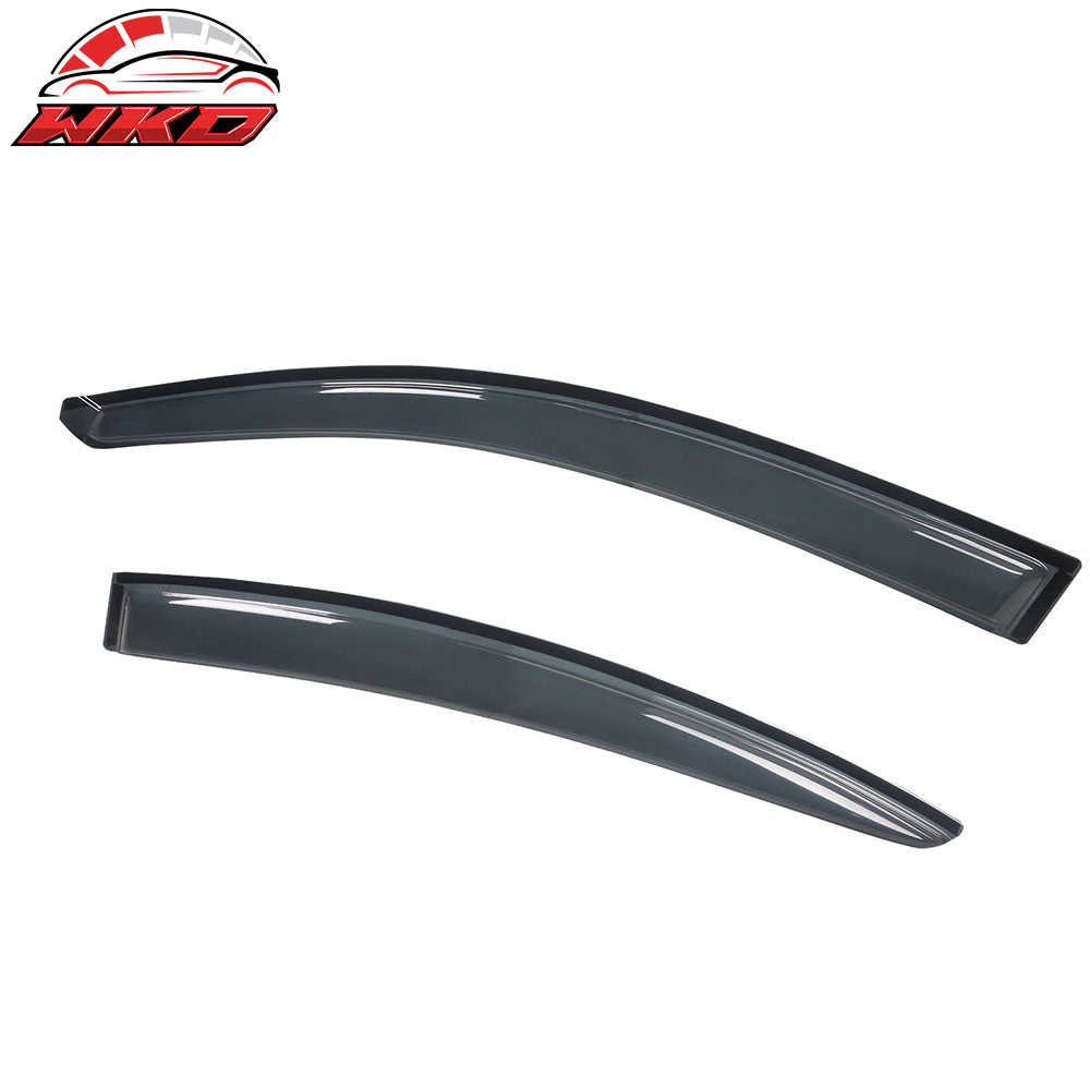Fits 04-09 Mazda 3 Sedan 4Dr Side Window Visors Acrylic Sun Rain Deflector 4PCS