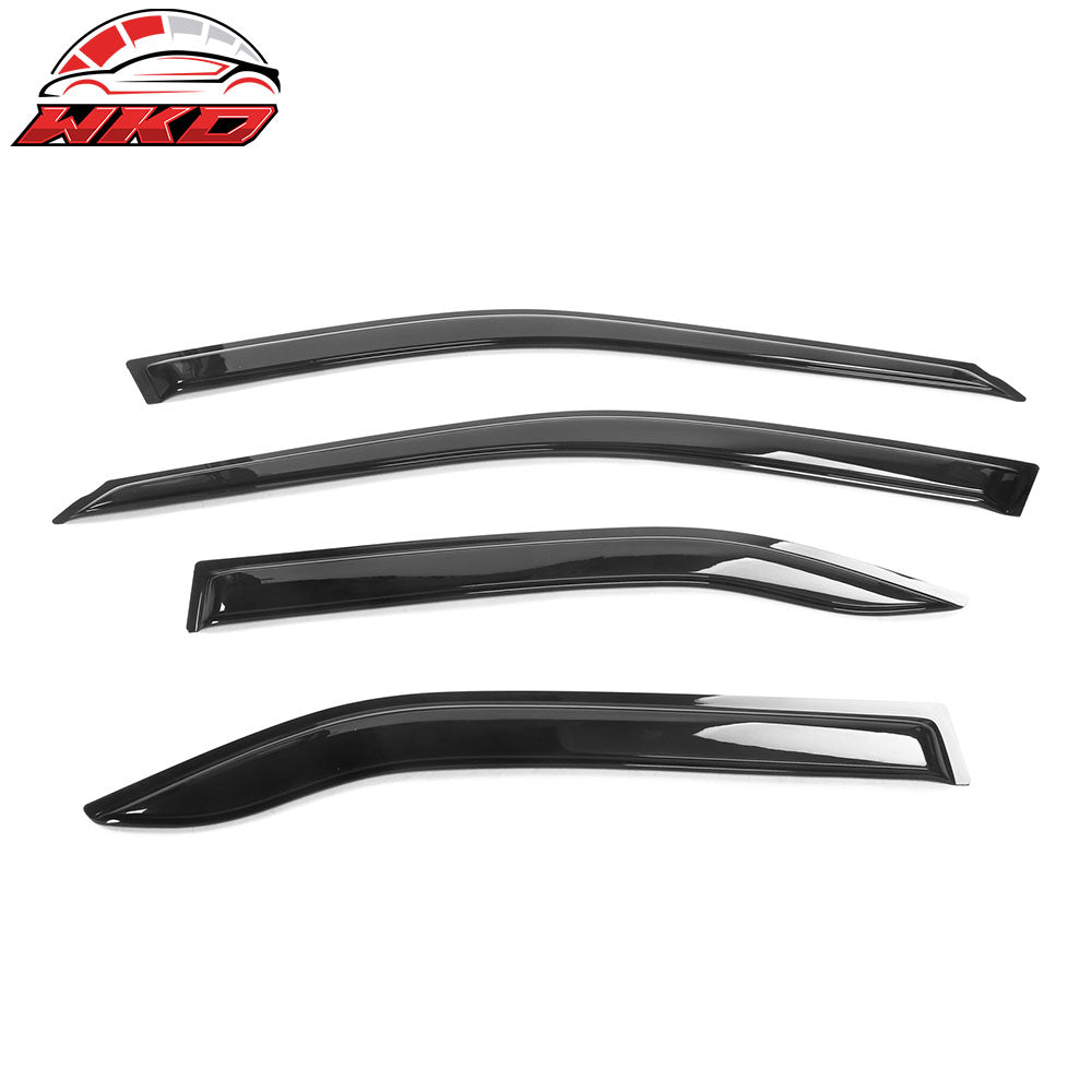 Wholesale 97-01 Mitsubishi Mirage Sedan Tape-On Window Visors Sun Rain Deflectors 4PC