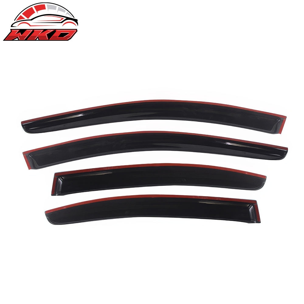 Fits 09-15 Nissan Maxima Acrylic Window Visors Rain Sun Guard Deflector 4PC Set