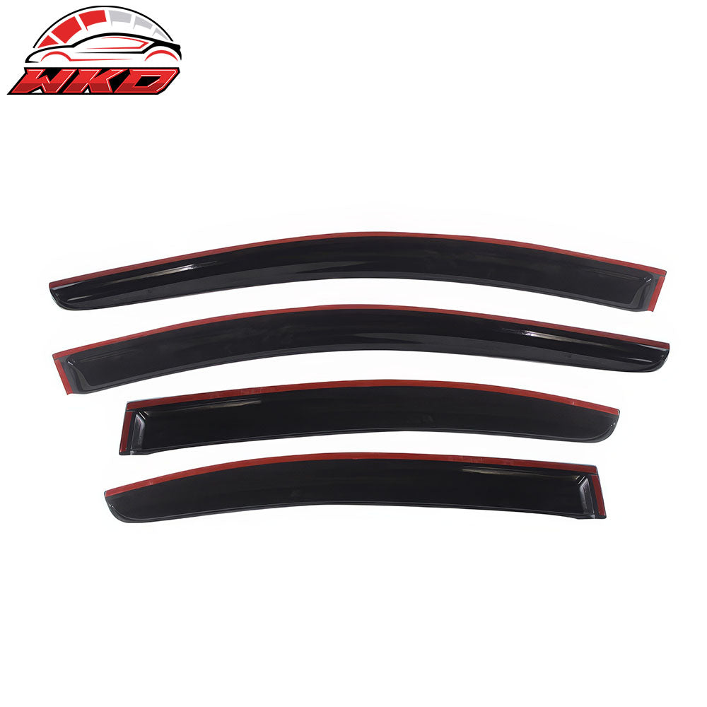 Fits 09-15 Nissan Maxima Acrylic Window Visors Rain Sun Guard Deflector 4PC Set