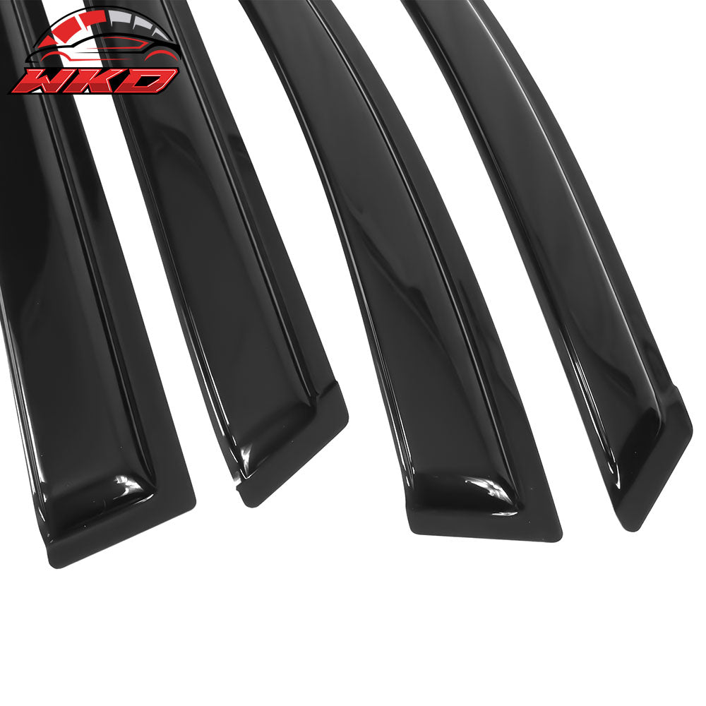 Fits 09-14 Nissan Murano Z51 Acrylic Window Visors Sun Guard Rain Deflector 4Pc