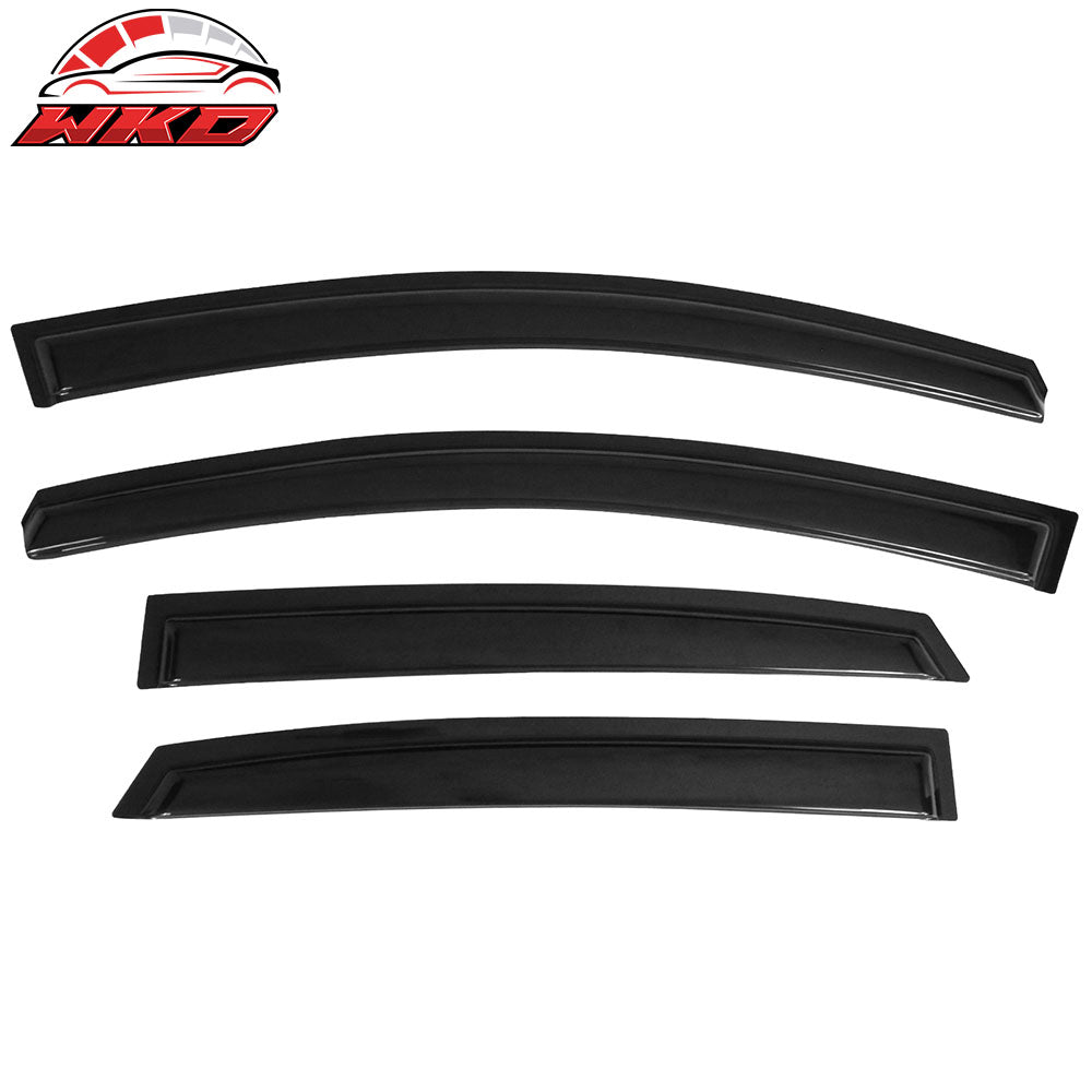 Wholesale 13-19 Nissan Sentra Window Visors Acrylic Sun Guard Rain Deflector 4PCS