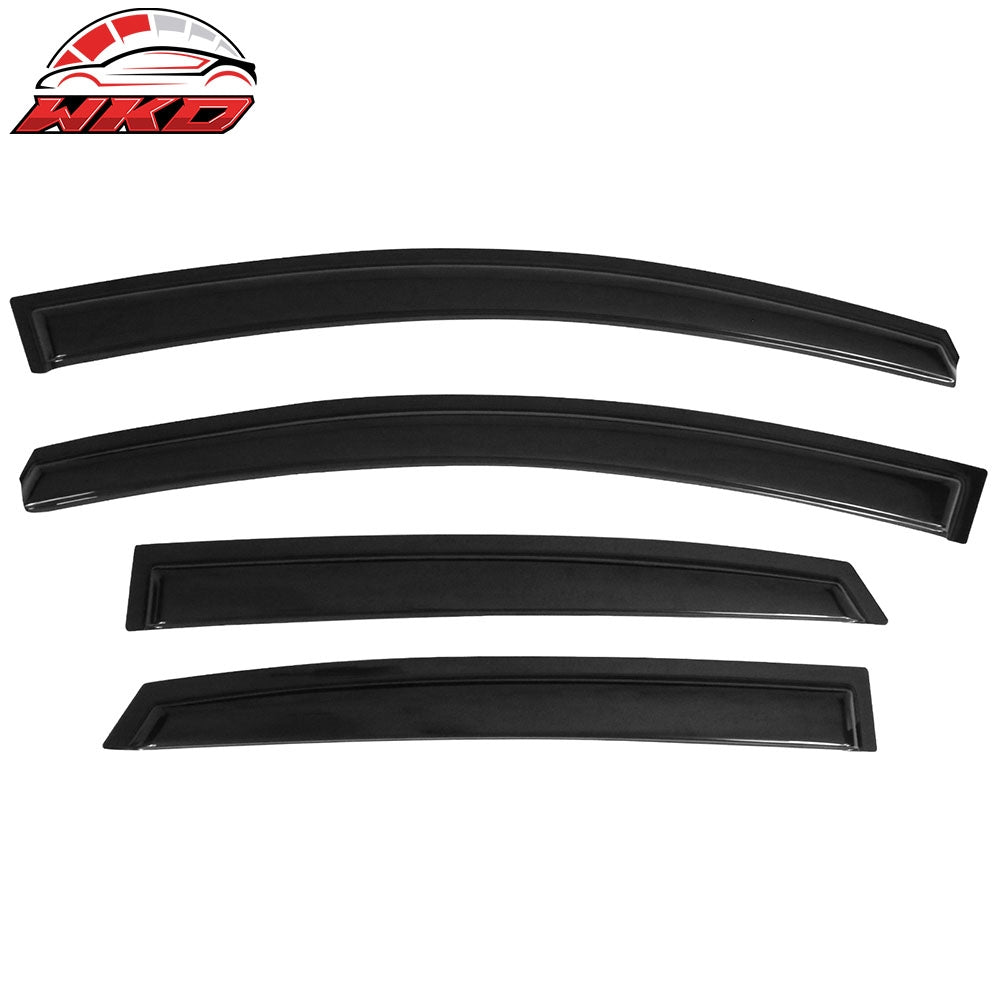 Wholesale 13-19 Nissan Sentra Window Visors Acrylic Sun Guard Rain Deflector 4PCS