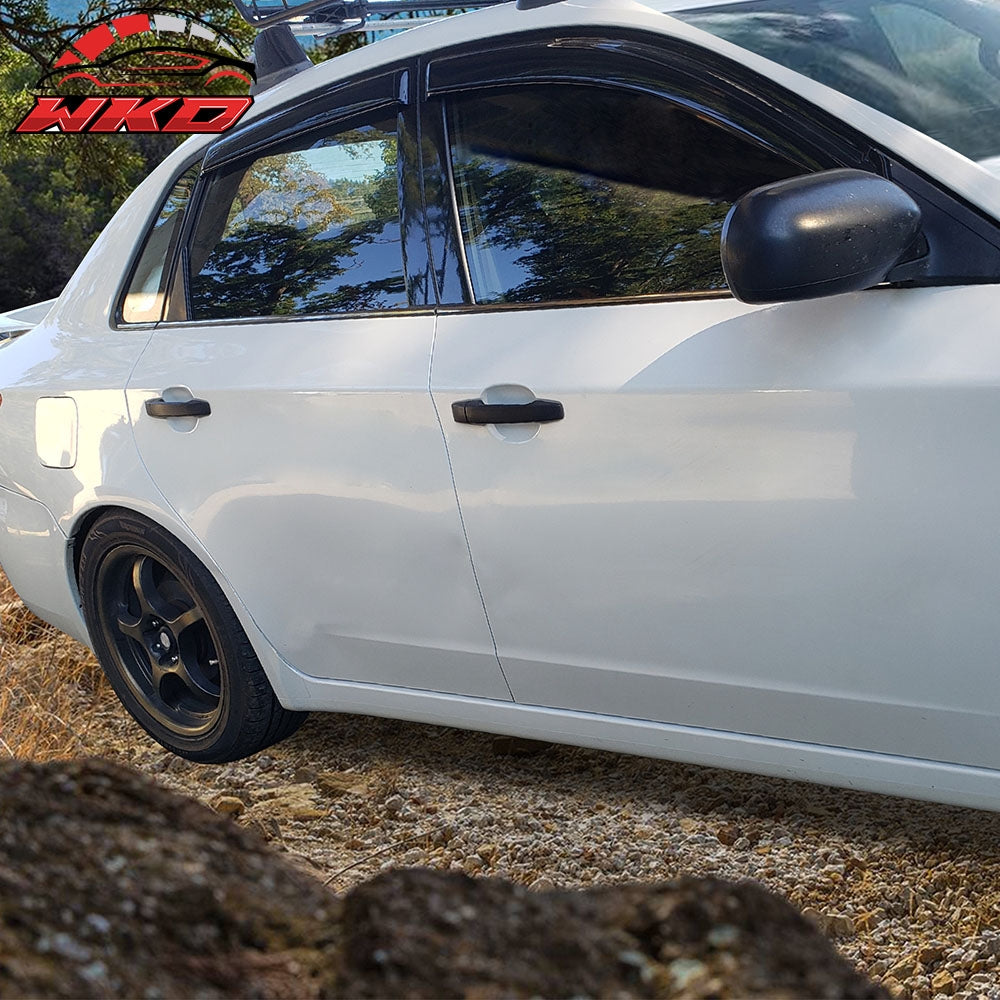 Fits 08-11 Subaru Impreza 08-14 WRX STI Window Visor Acrylic Sun Rain Deflector