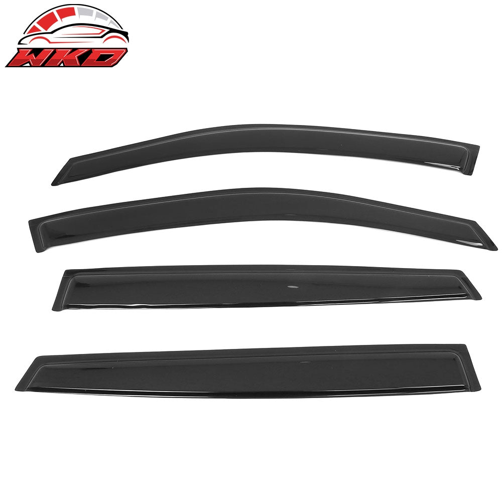 Fits 20-25 Subaru Outback Tape on Window Visors Vent Rain Sun Guards Deflectors