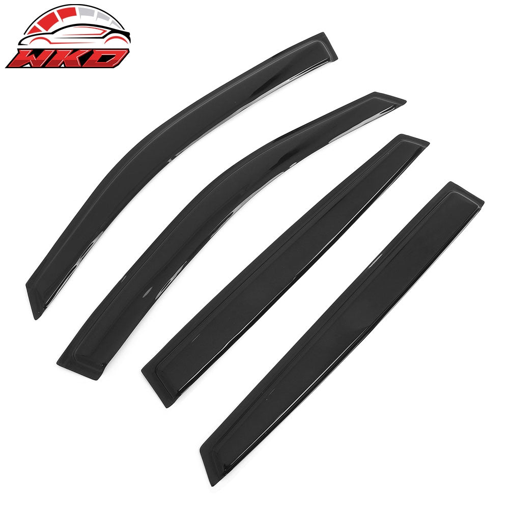 Fits 20-25 Subaru Outback Tape on Window Visors Vent Rain Sun Guards Deflectors