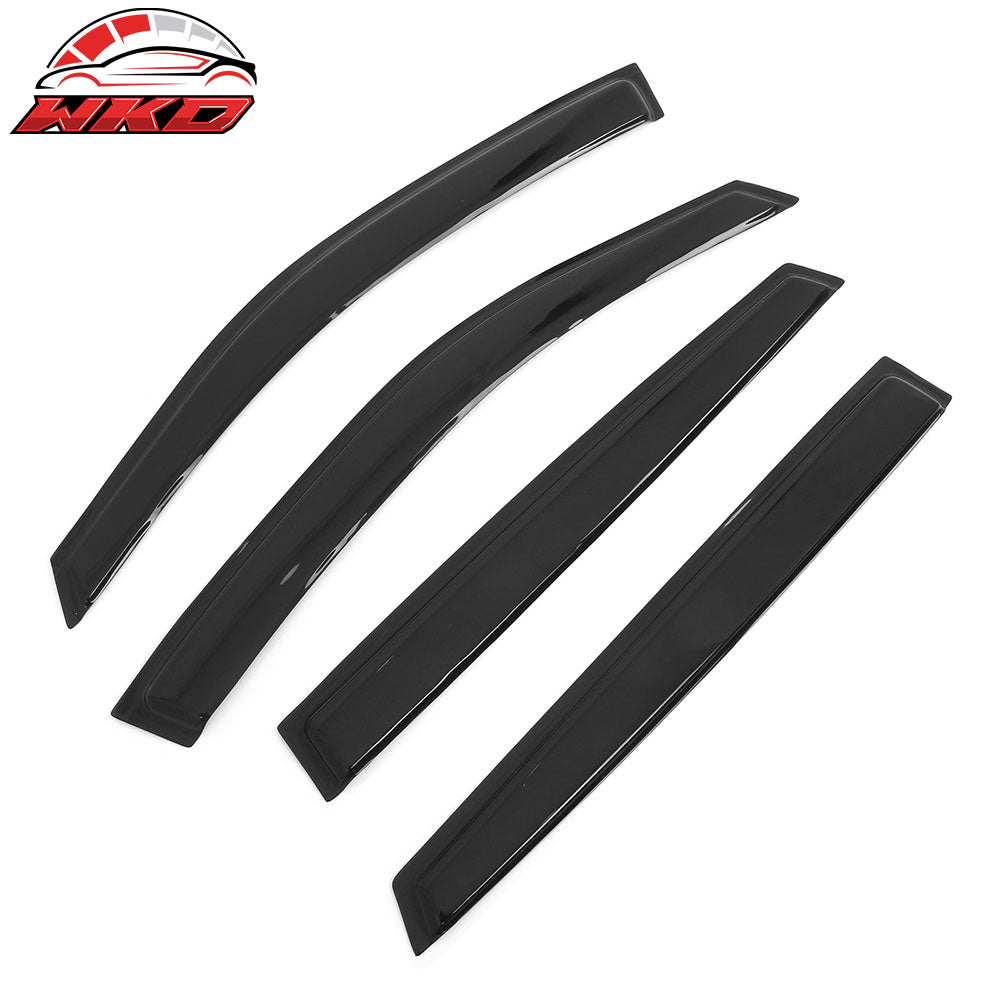 Fits 20-25 Subaru Outback Tape on Window Visors Vent Rain Sun Guards Deflectors