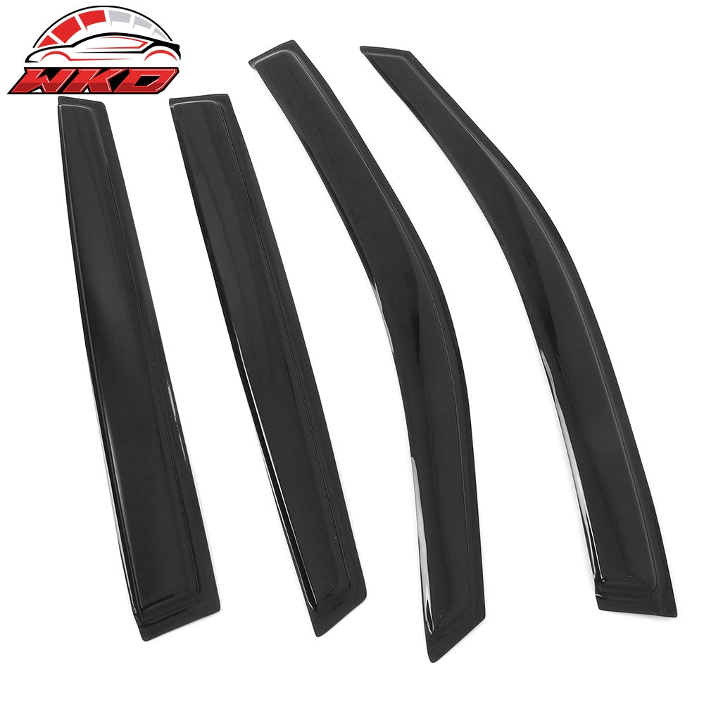 Fits 20-25 Subaru Outback Tape on Window Visors Vent Rain Sun Guards Deflectors