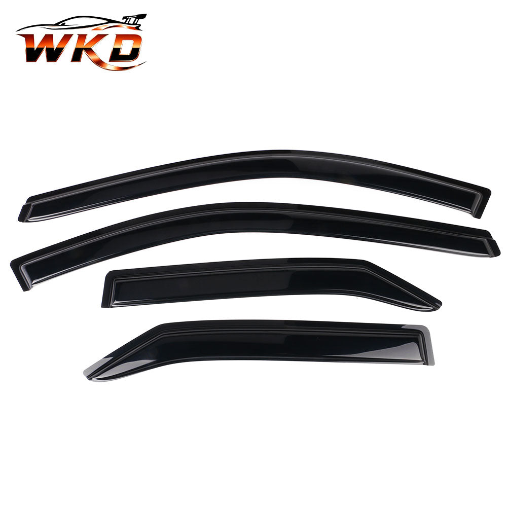 Wholesale 2015-2017 Toyota Camry Sedan Slim Style Acrylic Window Visors 4PC Set - Bulk Orders & Dealer Pricing Available