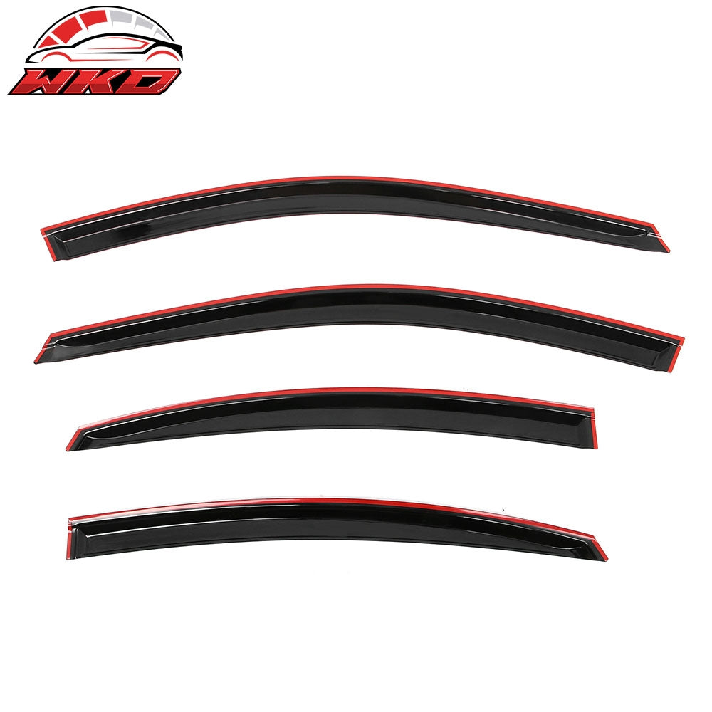 Fits 25-26 Toyota Camry Tape on Window Visors Vent Rain Sun Wind Guard Deflector