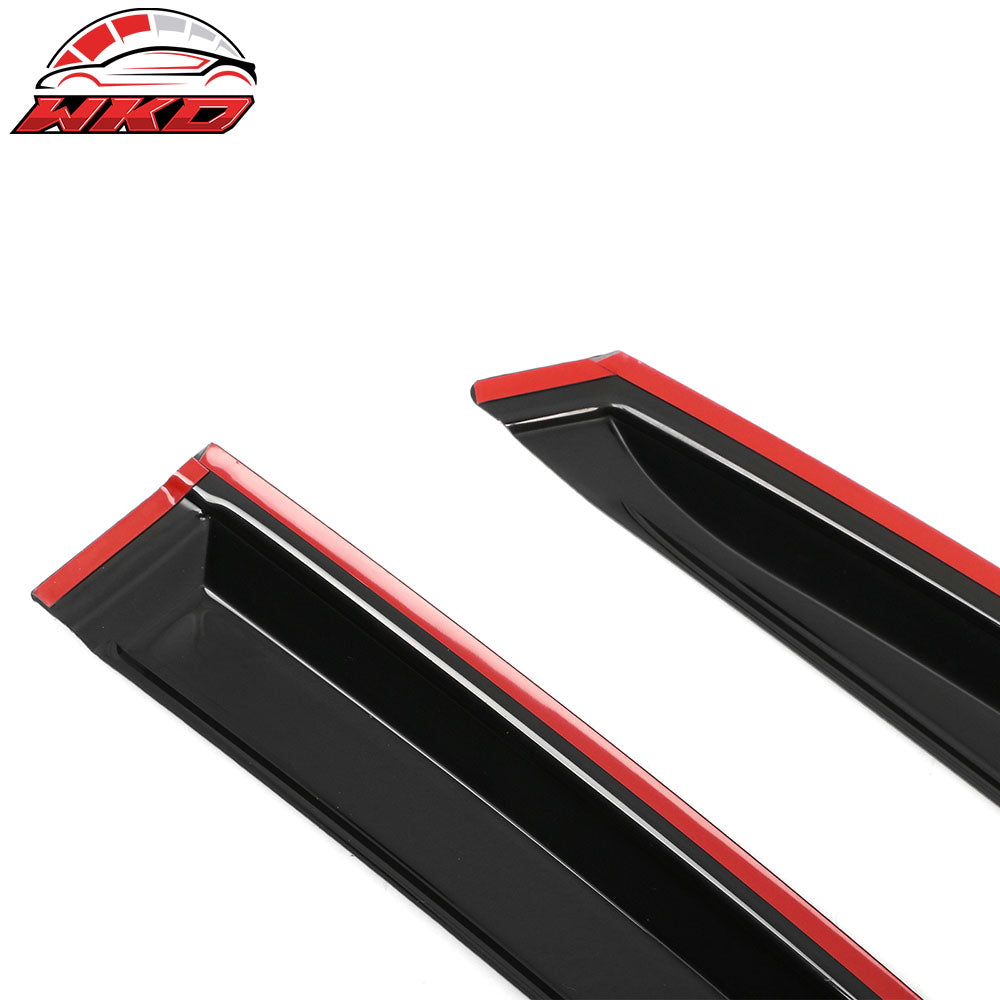 Fits 25-26 Toyota Camry Tape on Window Visors Vent Rain Sun Wind Guard Deflector