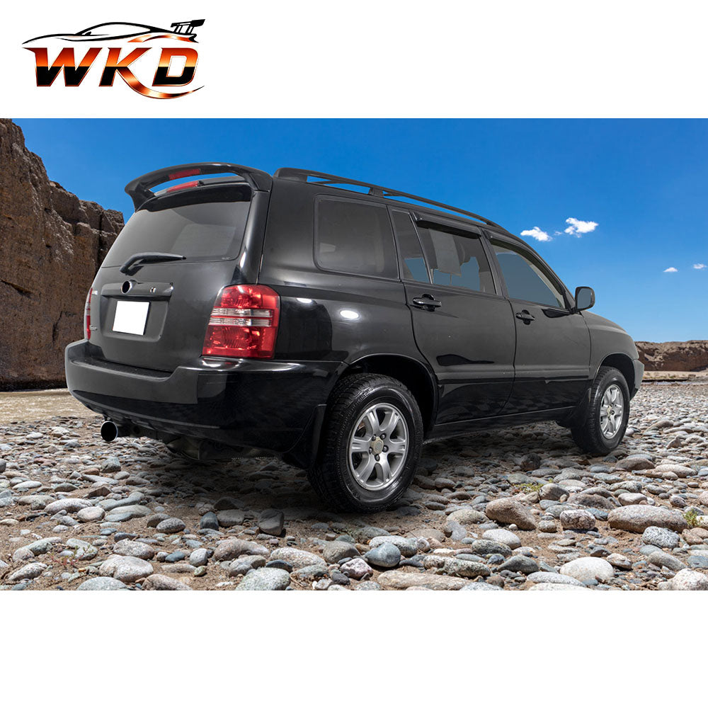 Fits 01-07 Toyota Highlander Window Visors Acrylic Sun Rain Guard Deflector 4PCS