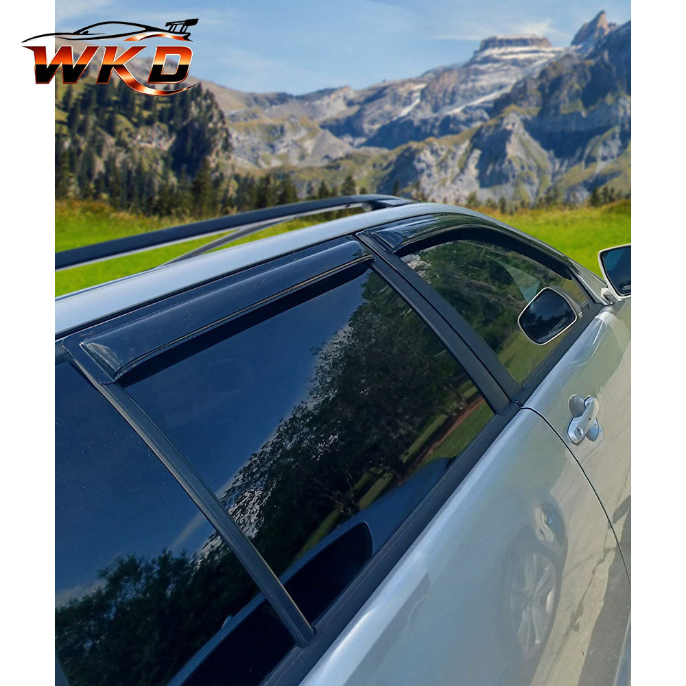 Fits 01-07 Toyota Highlander Window Visors Acrylic Sun Rain Guard Deflector 4PCS
