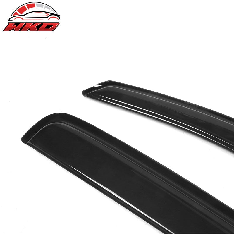 Fits 05-15 Toyota Tacoma Standard Cab Acrylic Window Visors Sun Guard 2Pc Set