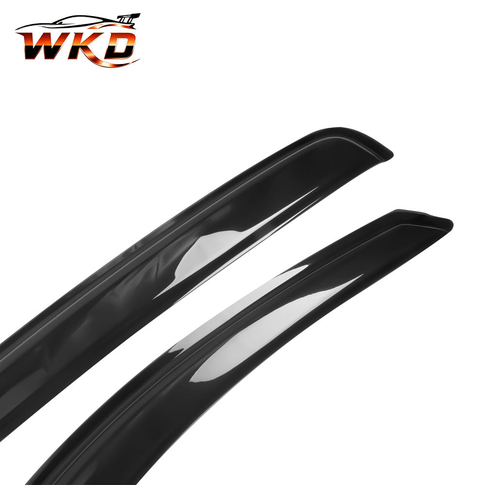 Fits 05-15 Toyota Tacoma Standard Cab Acrylic Window Visors Sun Guard 2Pc Set