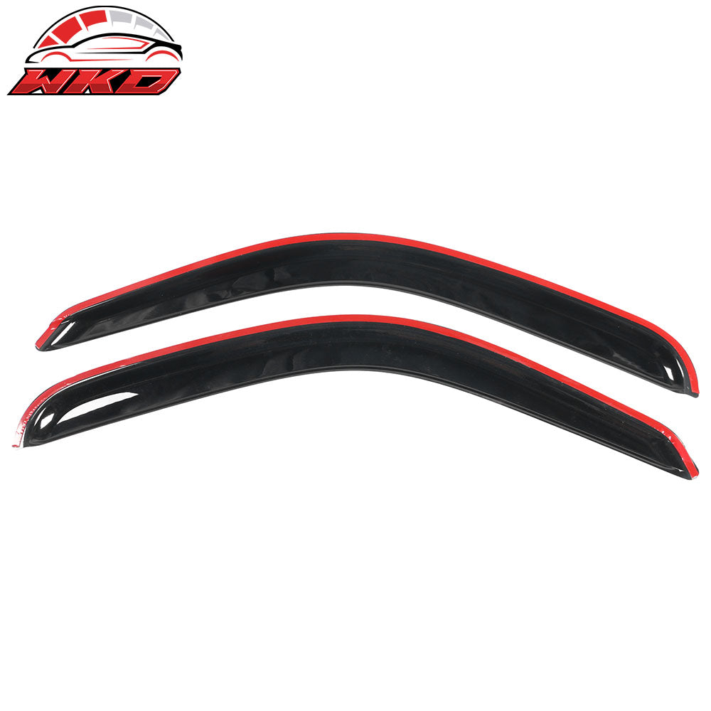 Fits 95-04 Toyota Tacoma Standard Cab Acrylic 2PCS Window Visors Vent Rain Guard