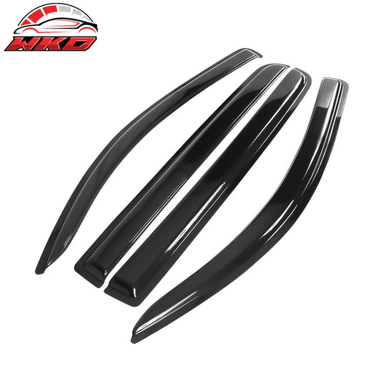 Wholesale 07-21 Toyota Tundra Crewmax Cab Window Visors Acrylic Tape On 4Pc Set
