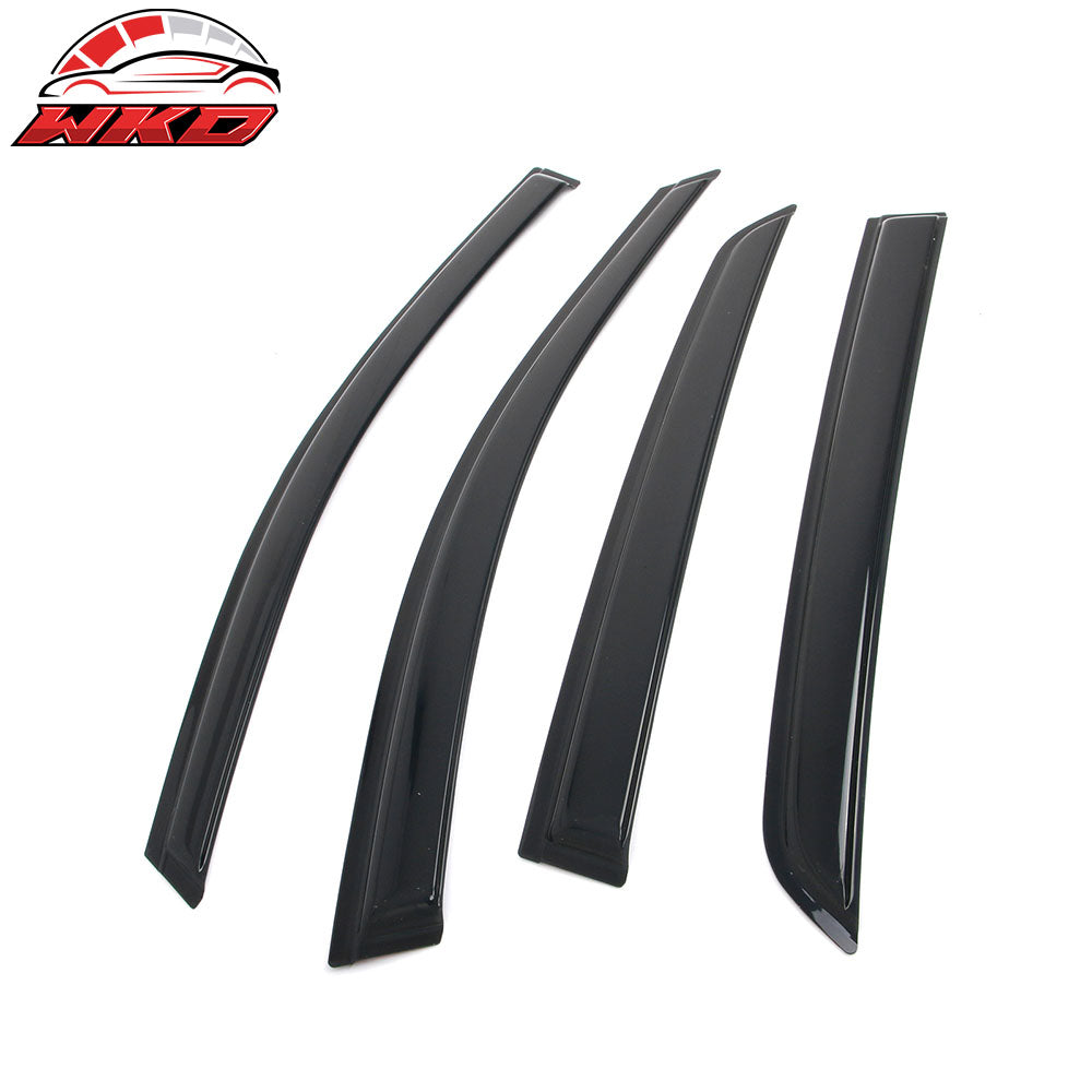 Fits 22-25 Volkswagen MK8 GTI & Golf R Window Visors Vent Rain Guard Deflector