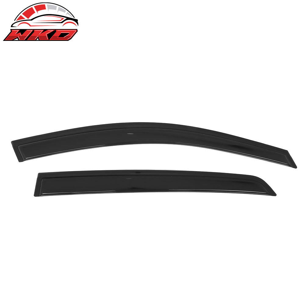 Fits 22-25 Volkswagen MK8 GTI & Golf R Window Visors Vent Rain Guard Deflector