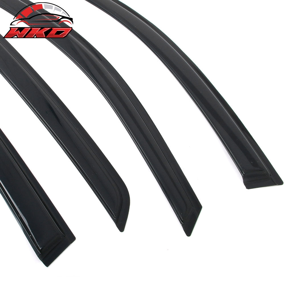 Wholesale 22-26 Volkswagen MK8 GTI & Golf R Window Visors Vent Rain Guard Deflector - Wikond Auto
