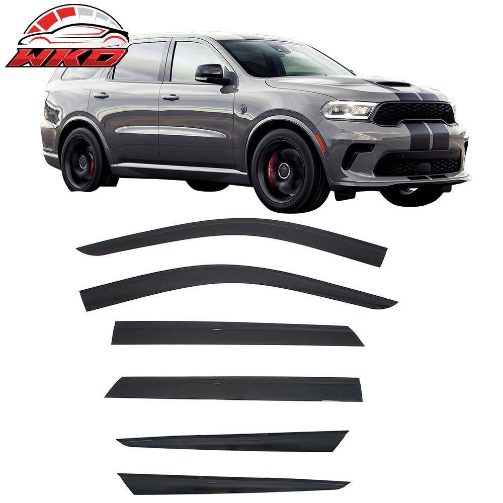 Wholesale 11-26 Dodge Durango Slim Window Visors Acrylic Sun Shade Rain Guard 6PCS