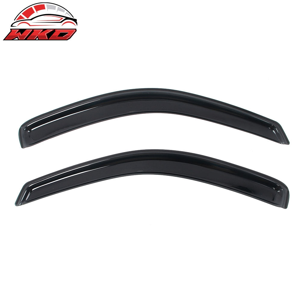 Fits 97-04 Dodge Dakota Standard Cab Window Visors In-Channel Rain Shade 2PCS