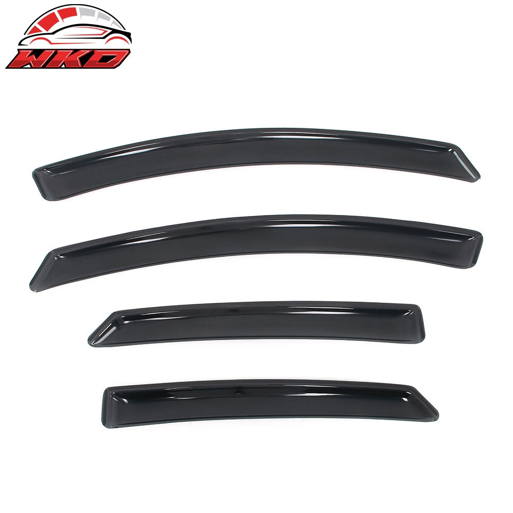 Fits 13-20 Ford Fusion In-Channel Window Visors Acrylic Rain Deflectors 4PCS Set