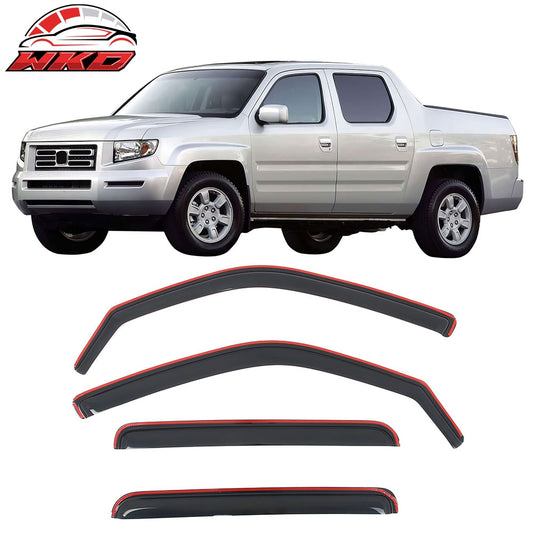 Wholesale 06-14 Honda Ridgeline Window Visors In Channel Deflectors Vent Guard 4PCS