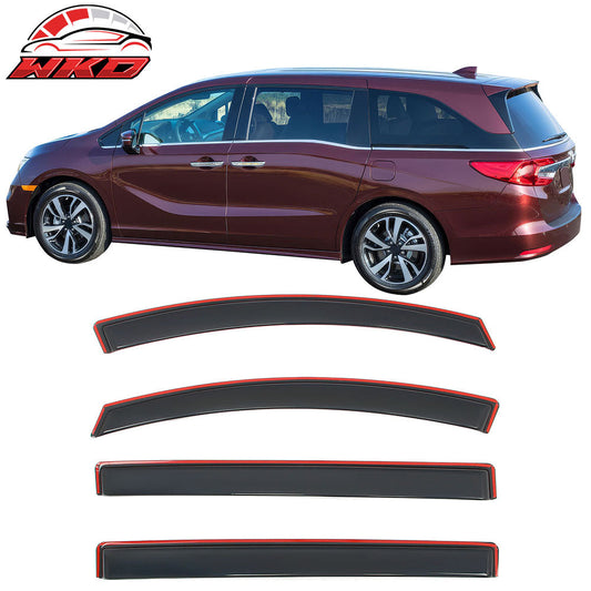 Wholesale 18-25 Honda Odyssey Window Visors In Channel Deflectors Rain Vent Guard 4PC