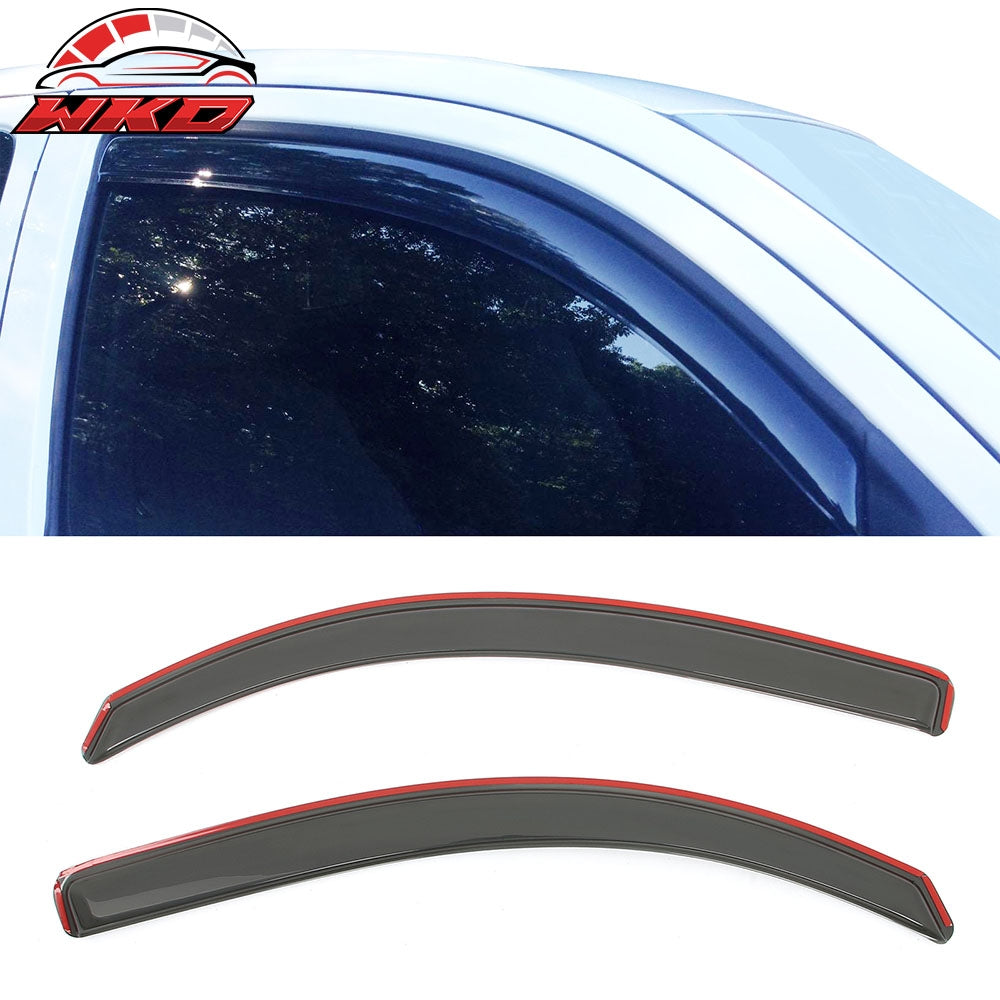 Wholesale 16-23 Toyota Tacoma Access Cab Window Visors In Channel Rain Sun Deflectors