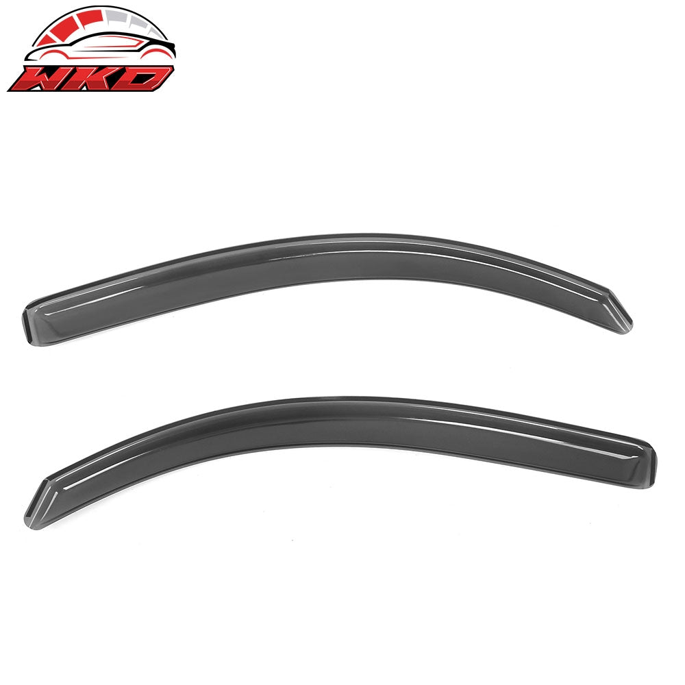 Fits 16-23 Toyota Tacoma Access Cab Window Visors In Channel Rain Sun Deflectors