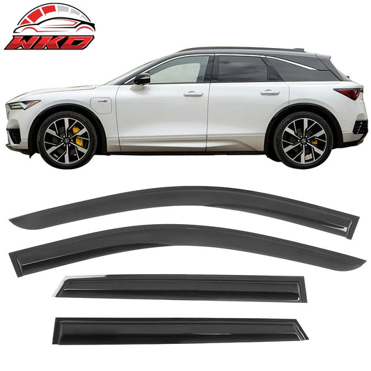 Wholesale 24-25 Acura ZDX Mugen Style Window Visors Deflector Smoke Acrylic 4PCS Set