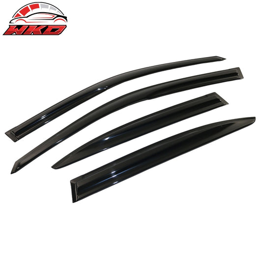 Wholesale For 01-05 Honda Civic Sedan Mugen Style Acrylic Window Visors Sun Rain Guard 4PC