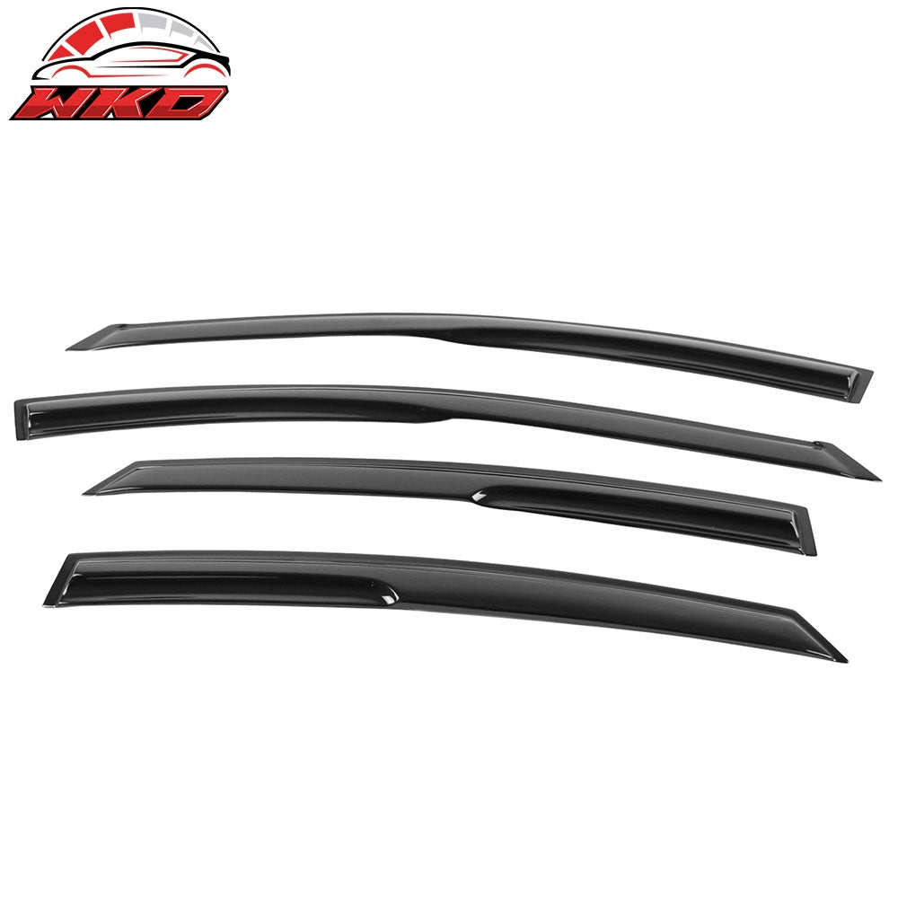 Wholesale 11-16 Hyundai Elantra Sedan Mugen Style Window Visors Sun Rain Deflector