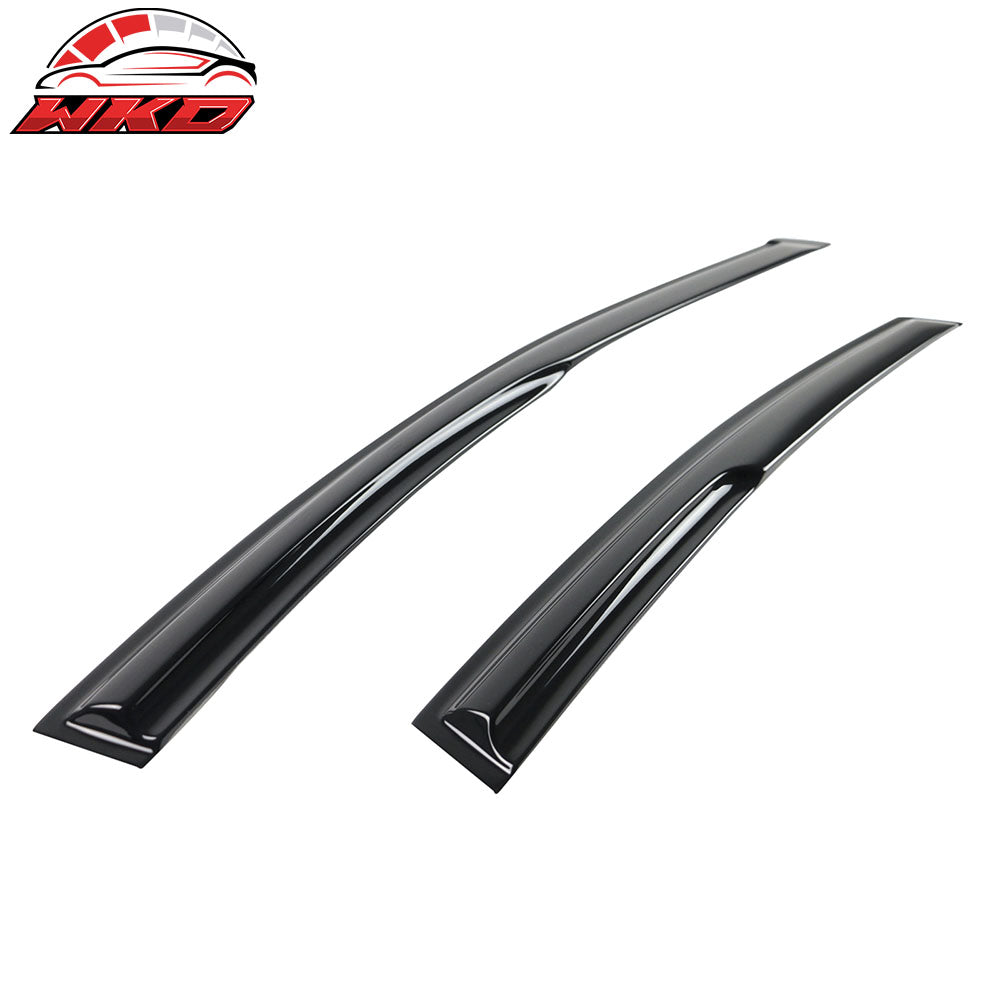 Fits 11-16 Hyundai Elantra Sedan Mugen Style Window Visors Sun Rain Deflector