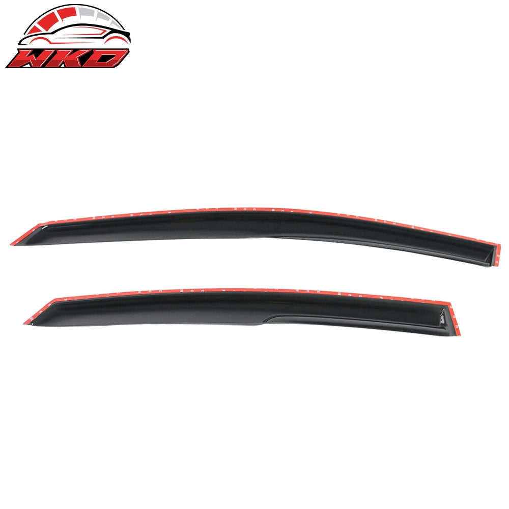 Fits 11-16 Hyundai Elantra Sedan Mugen Style Window Visors Sun Rain Deflector