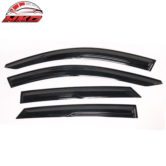 Wholesale 2021-2023 Hyundai Elantra Sedan Mugen Style Tape-On 4PCS Window Visors - Bulk Orders & Dealer Pricing Available