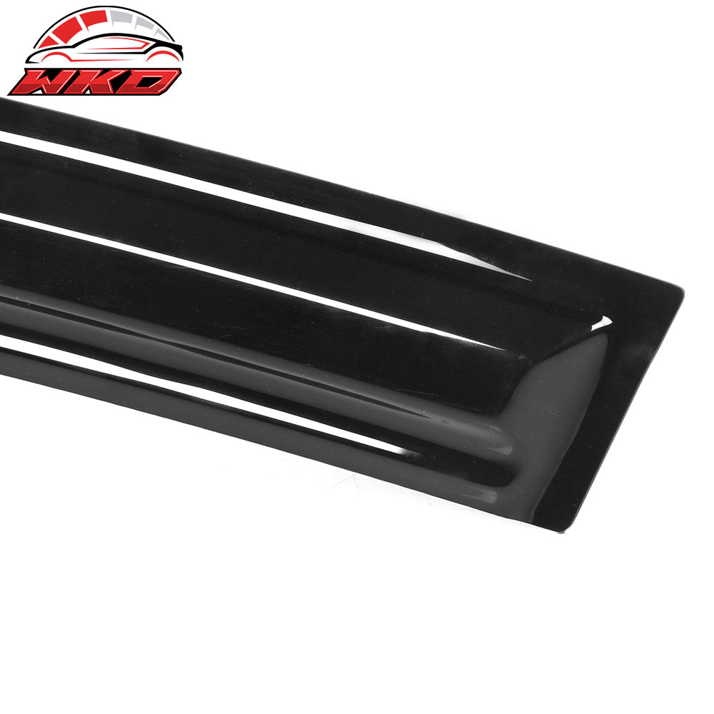 Fits 21-25 Hyundai Elantra N Sedan Mugen Style Tape-On 4PC Window Visors Acrylic