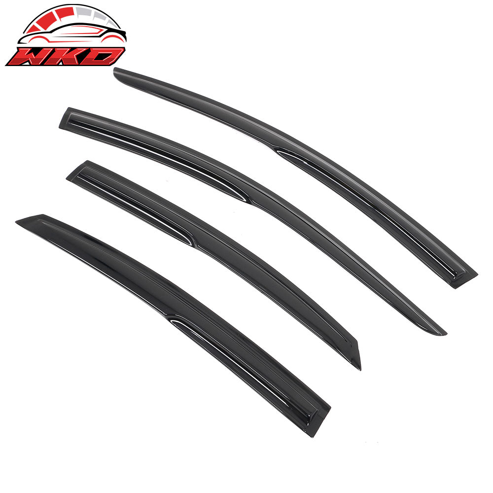Fits 15-19 Hyundai Sonata Mugen Style Acrylic Window Visors Sun Rain Guard 4PC