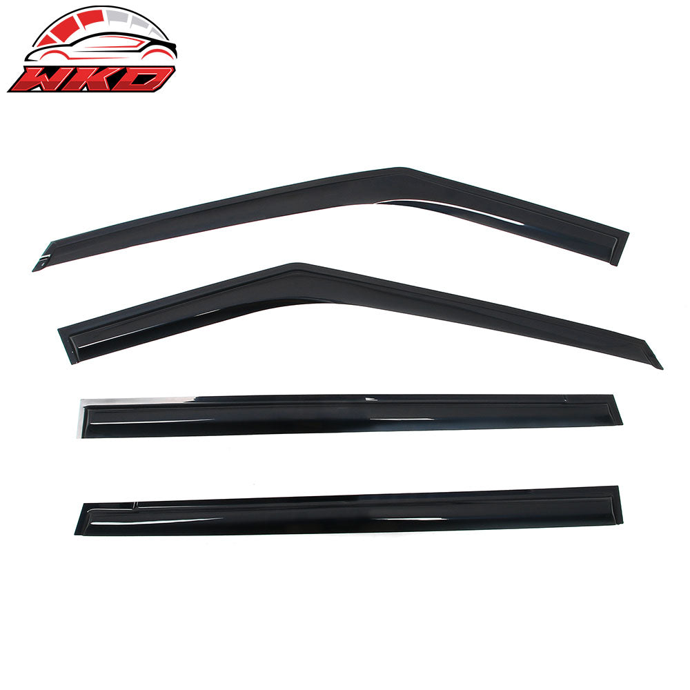 Fits 22-26 Kia Carnival Mugen Style Window Visors Deflector Smoke Acrylic 4PCS