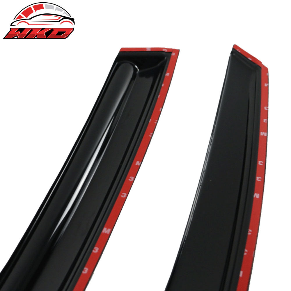 Fits 11-15 Kia Optima Mugen Style Acrylic Window Visors Rain Guard Deflector 4PC