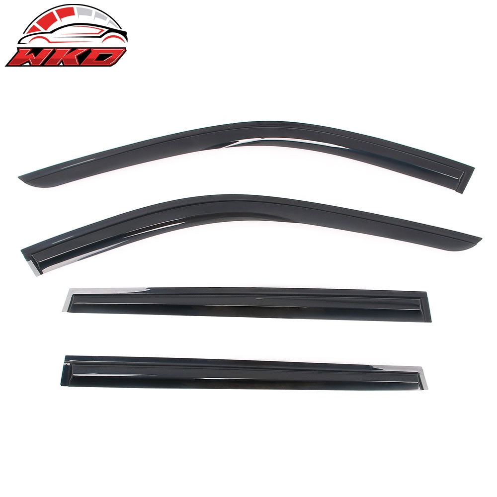 Fits 24-25 Lexus TX& Toyota Grand Highlander Mugen Style Window Visors - Acrylic
