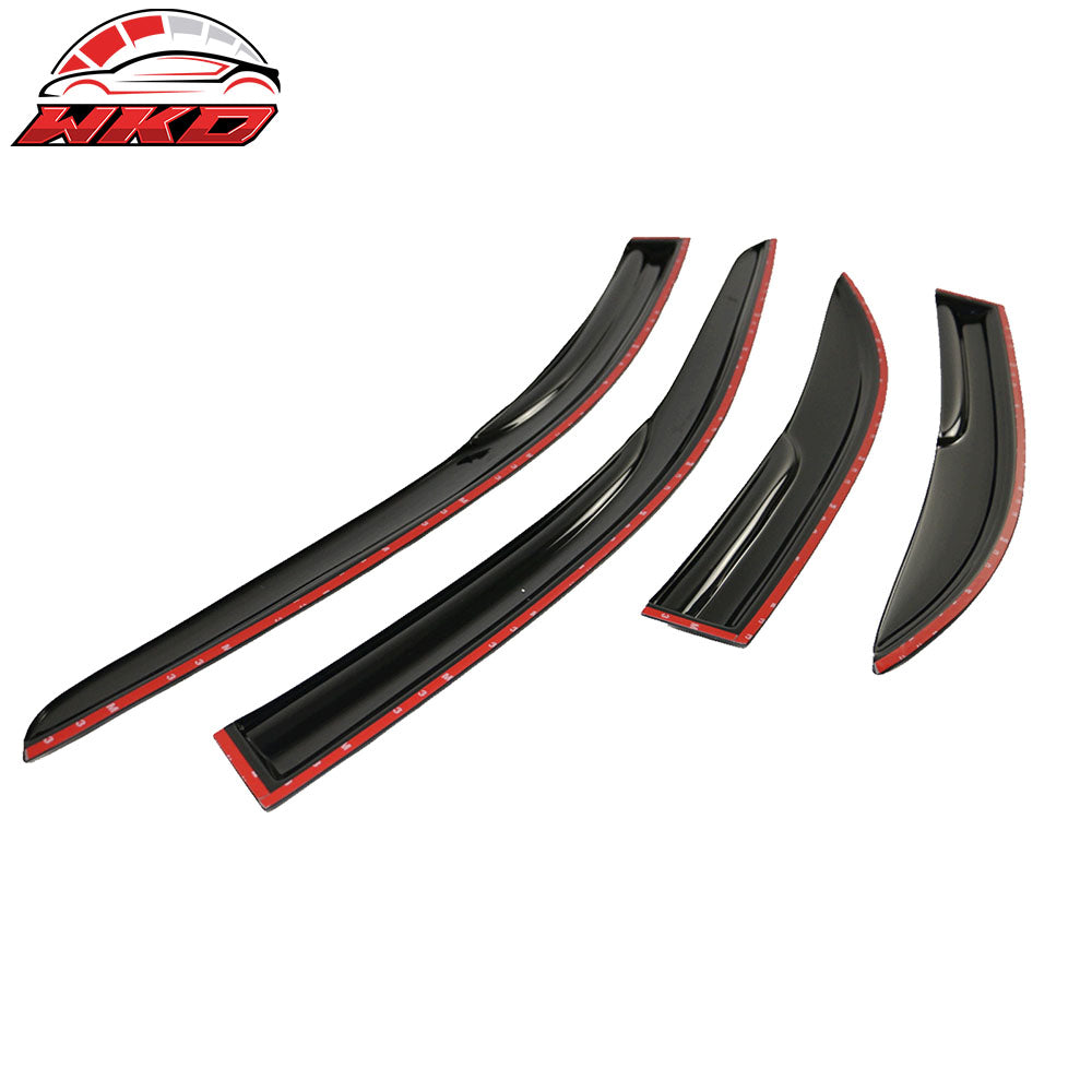 Fits 03-08 Mazda 6 Sedan Mugen Style Acrylic Window Visors Sun Deflector 4Pc Set