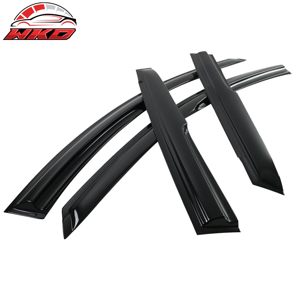 Fits 13-16 Mazda CX5 Mugen Style Window Visors Acrylic Sun Windshield 4PCS