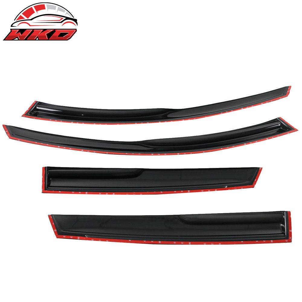 Fits 13-16 Mazda CX5 Mugen Style Window Visors Acrylic Sun Windshield 4PCS