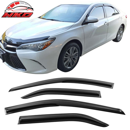Wholesale 2012-2014 Toyota Camry Mugen Style Smoke Window Visor Guard Acrylic - Bulk Orders & Dealer Pricing Available