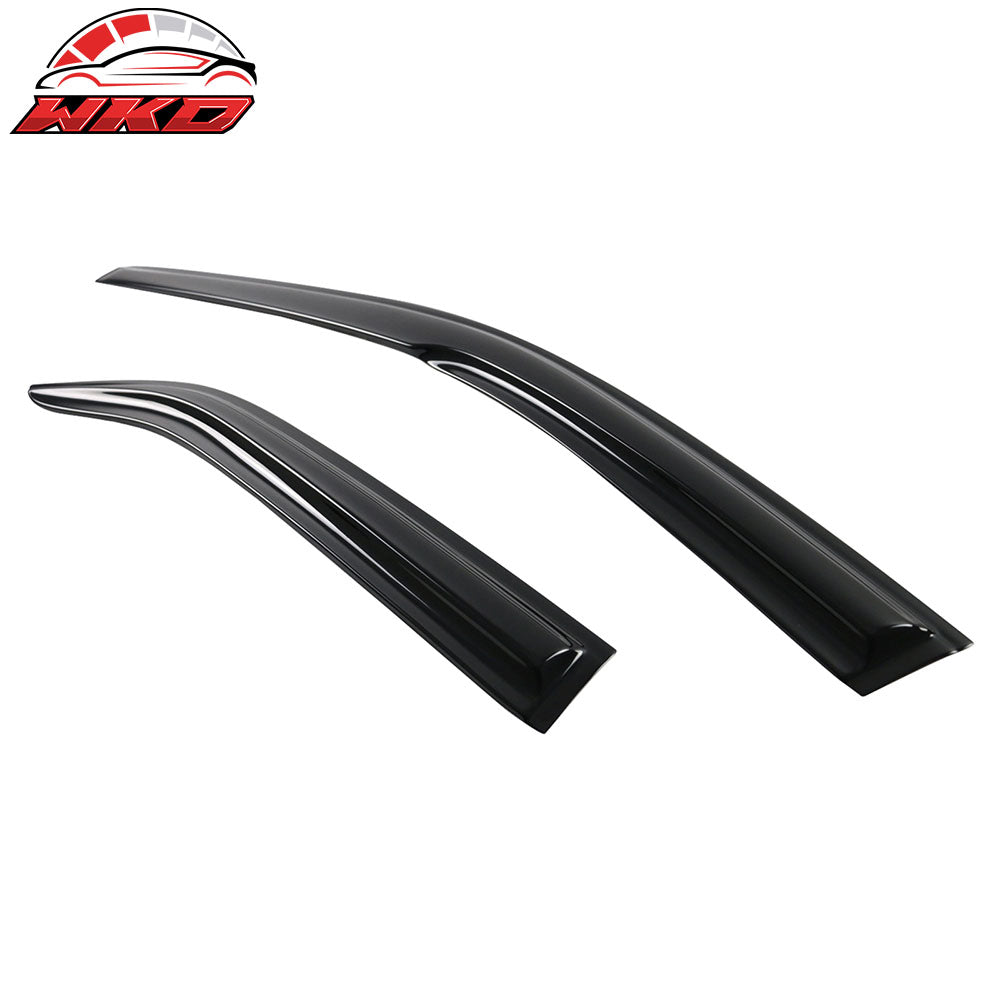 Fits 12-14 Toyota Camry Mugen Style Window Visors Acrylic Rain Guard Vent 4PC