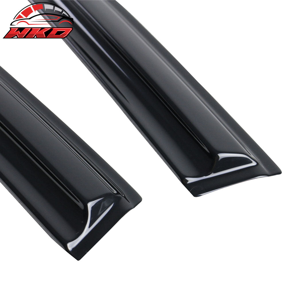 Fits 10-14 VW Golf MK6 GTI Mugen Style Window Visors Acrylic Air Deflectors 4PC